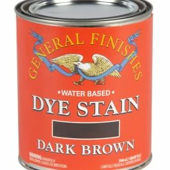 Cheapest 🔥 GENERAL DYE STAIN DARK BROWN 1QT 👏