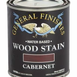 Hot Sale 😀 GENERAL WOOD STAIN CABERNET 1QT 👍