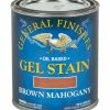 Best Pirce 🧨 GENERAL GEL STAIN BROWN MAHOGANY 1QT 👏 -Cheap Hand-Tools Store 201579GF 91228.1601288481