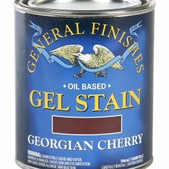 Best Sale 🛒 GENERAL GEL STAIN GEORGIAN CHERRY 1QT 👍