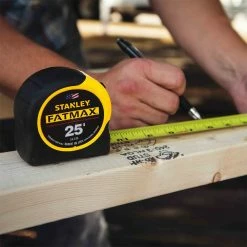 Flash Sale 👏 STANLEY FAT MAX 25 X 1 1/4 MEASURE TAPE 33725 🥰 -Cheap Hand-Tools Store 33725 2 08132.1552320086