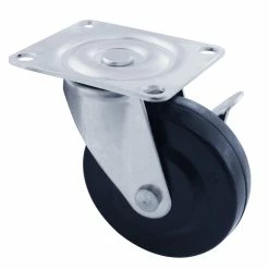 Flash Sale 👍 CASTOR UTILITY W/BRAKES PLATE TYPE 3IN. 4PC 🎁