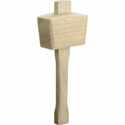 Deals ⌛ 4 1/2IN. WOODEN MALLET 🥰